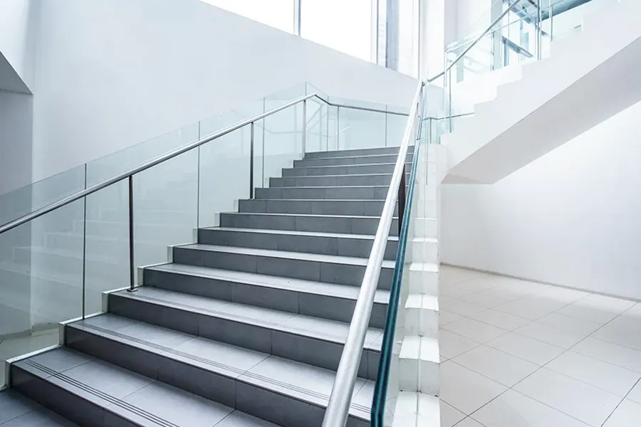 Balustrade glass steel installation service provider Dubai