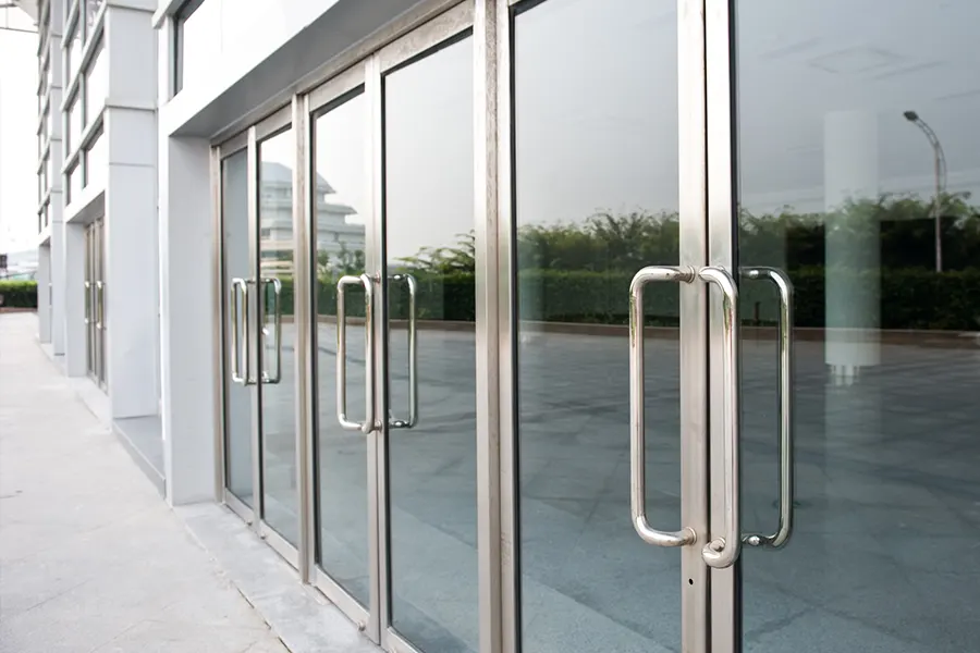 Doors and windows glass steel installation service in Dubai
